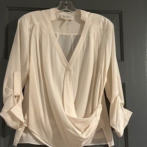 Cream blouse